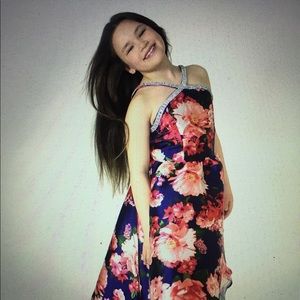 💗💙Speechless kids floral dress (Formal)